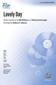 Lovely Day SAB choral sheet music cover Thumbnail